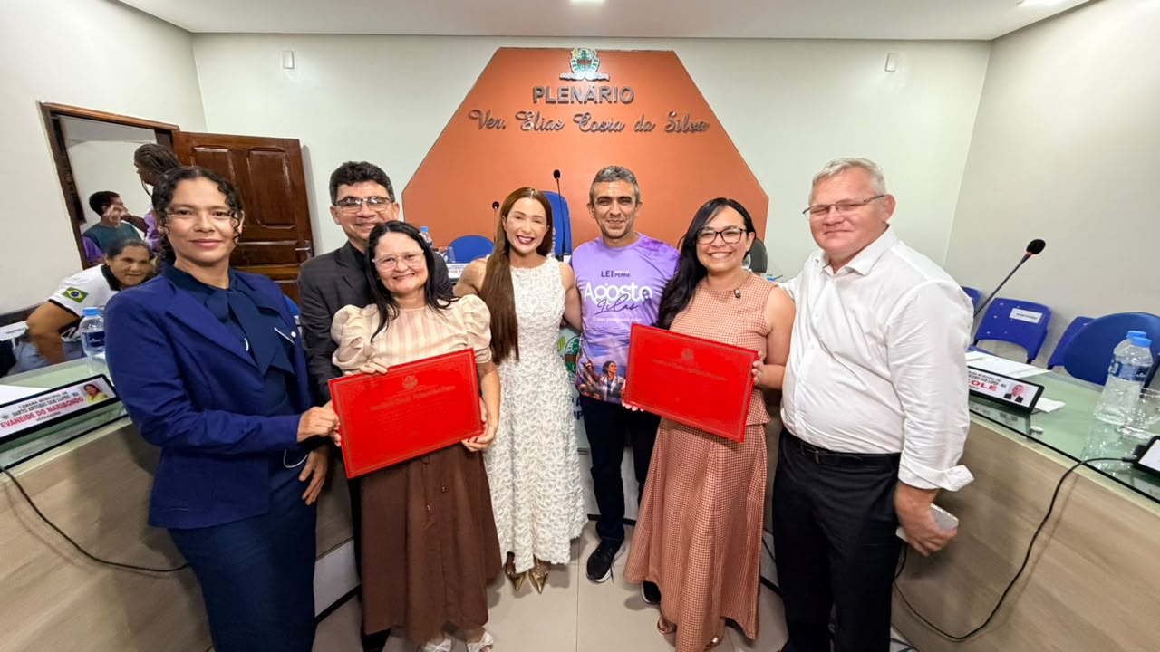 Câmara de Santo Antônio dos Lopes homenageia juíza e pastor com Títulos de Cidadão Santo-antoen...